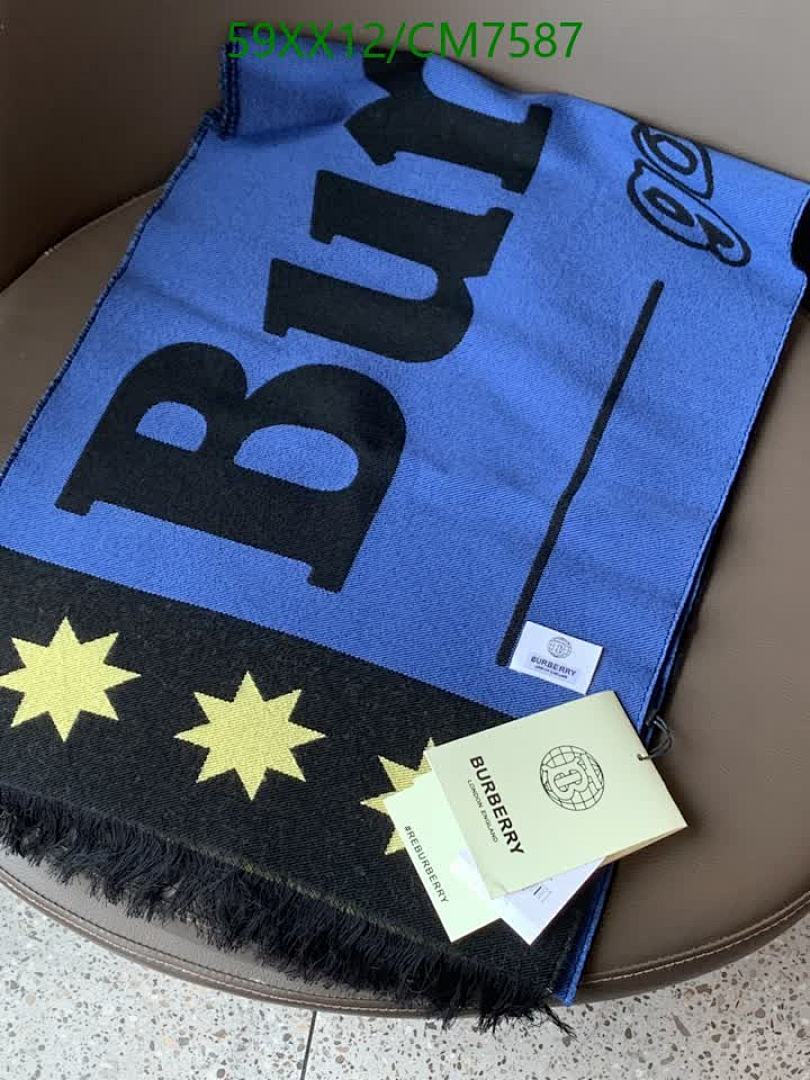 Burberry-Scarf Code: CM7587 $: 59USD