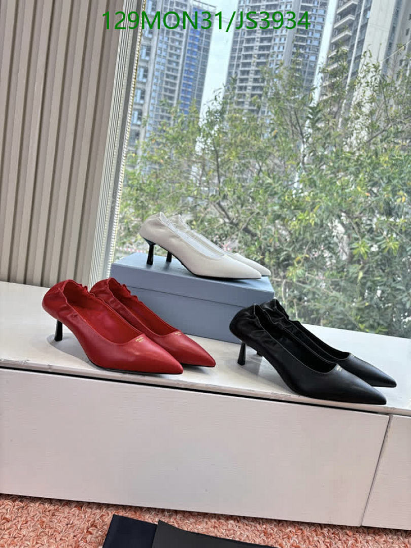Prada-Women Shoes Code: JS3934 $: 129USD