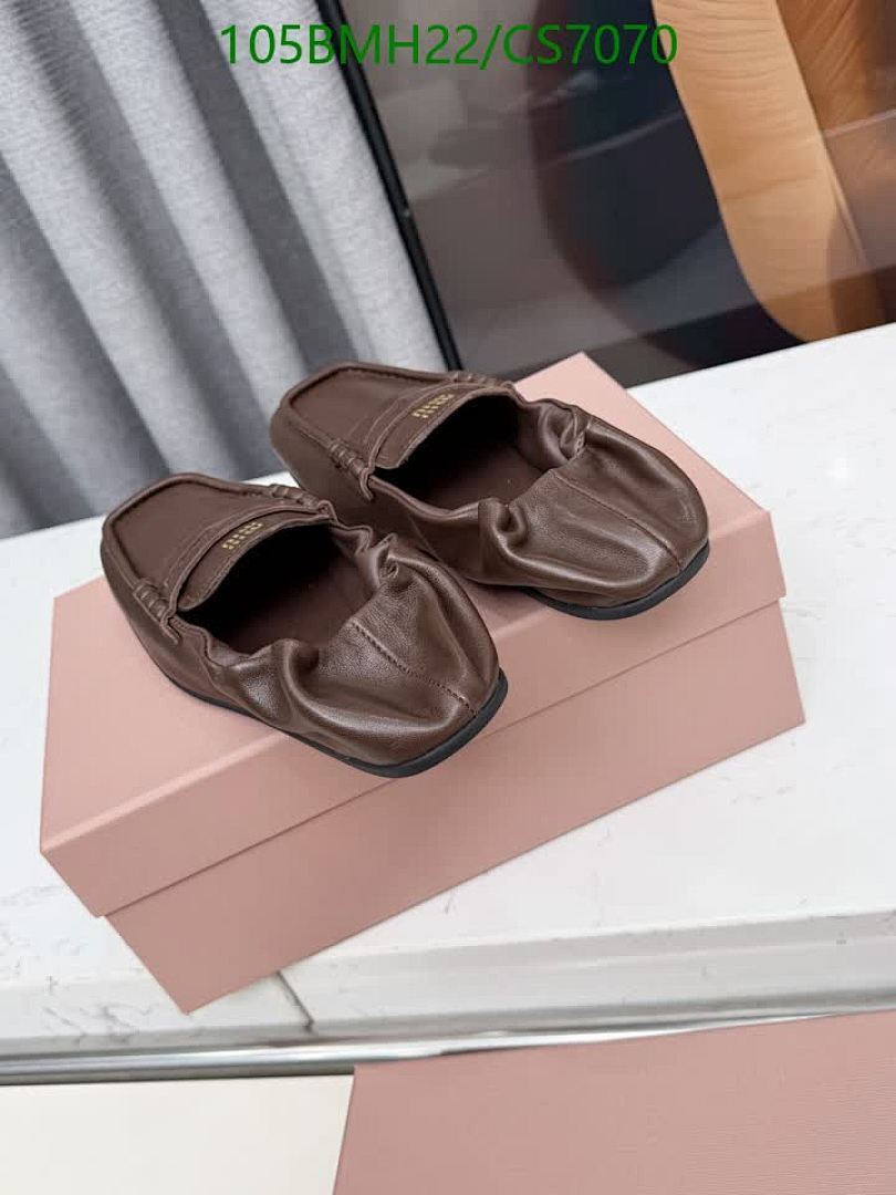 Miu Miu-Women Shoes Code: CS7070 $: 105USD