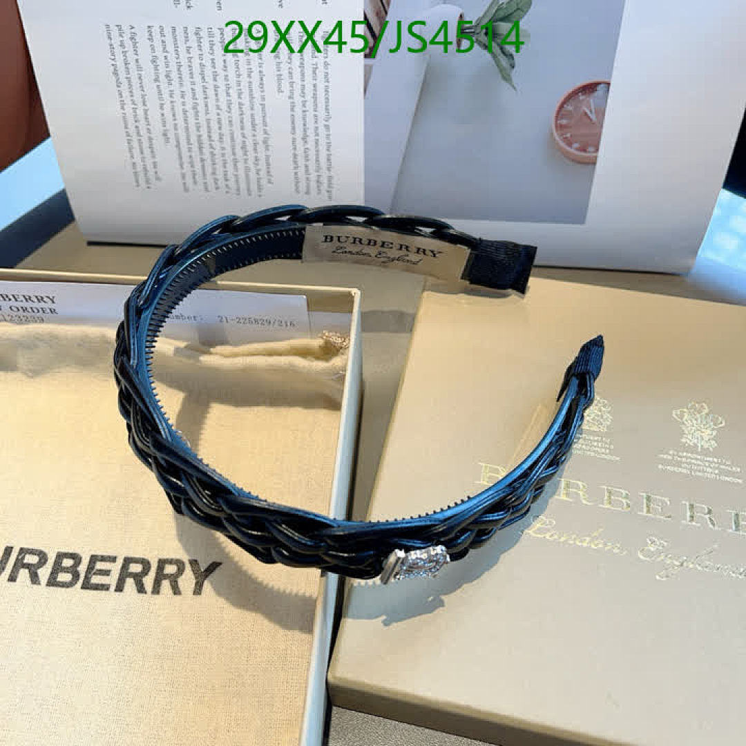 Burberry-Headband Code: JS4514 $: 29USD