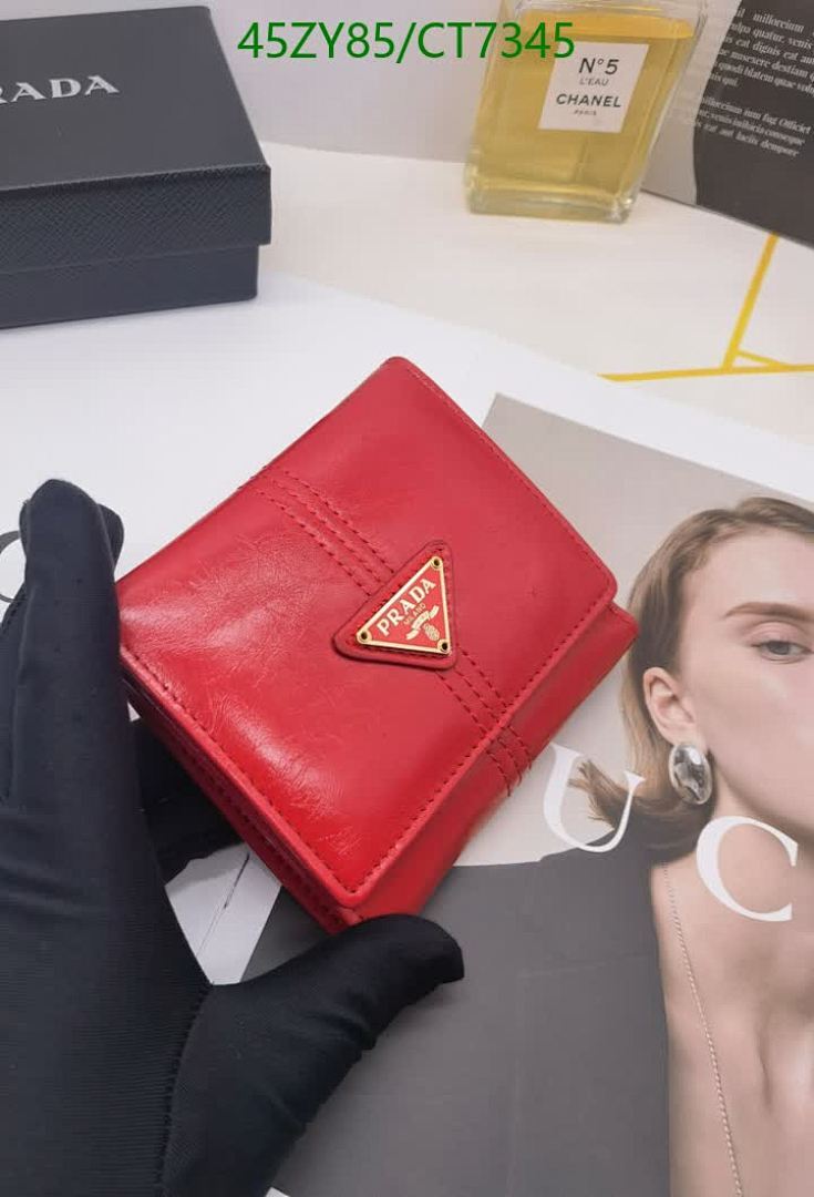 Prada-Wallet-4A Quality Code: CT7345 $: 45USD