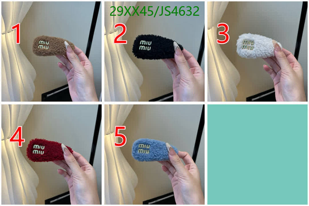 MIU MIU-Headband Code: JS4632 $: 29USD