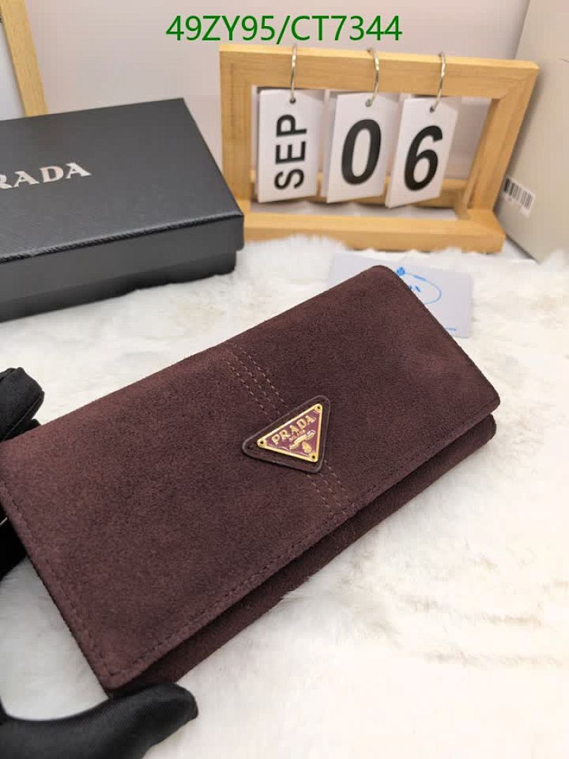 Prada-Wallet-4A Quality Code: CT7344 $: 49USD