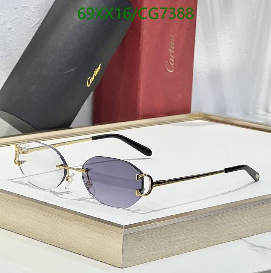 Cartier-Glasses Code: CG7388 $: 69USD