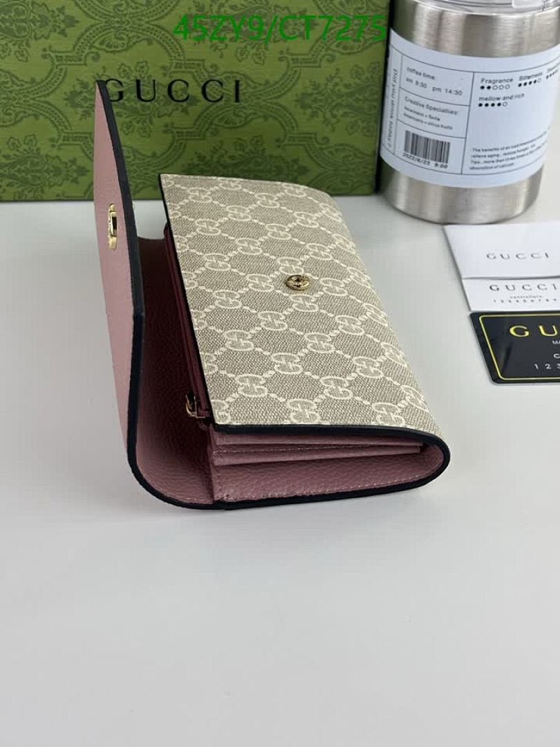 Gucci-Wallet-4A Quality Code: CT7275 $: 45USD
