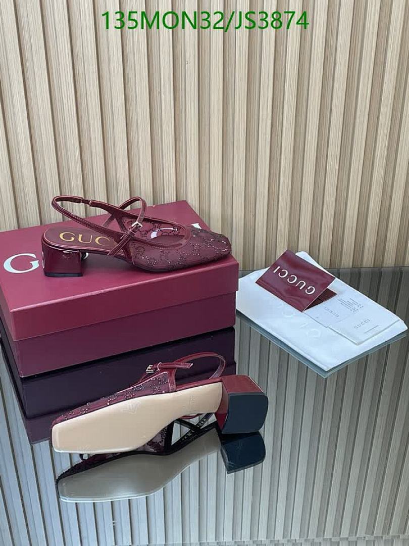 Gucci-Women Shoes Code: JS3874 $: 135USD