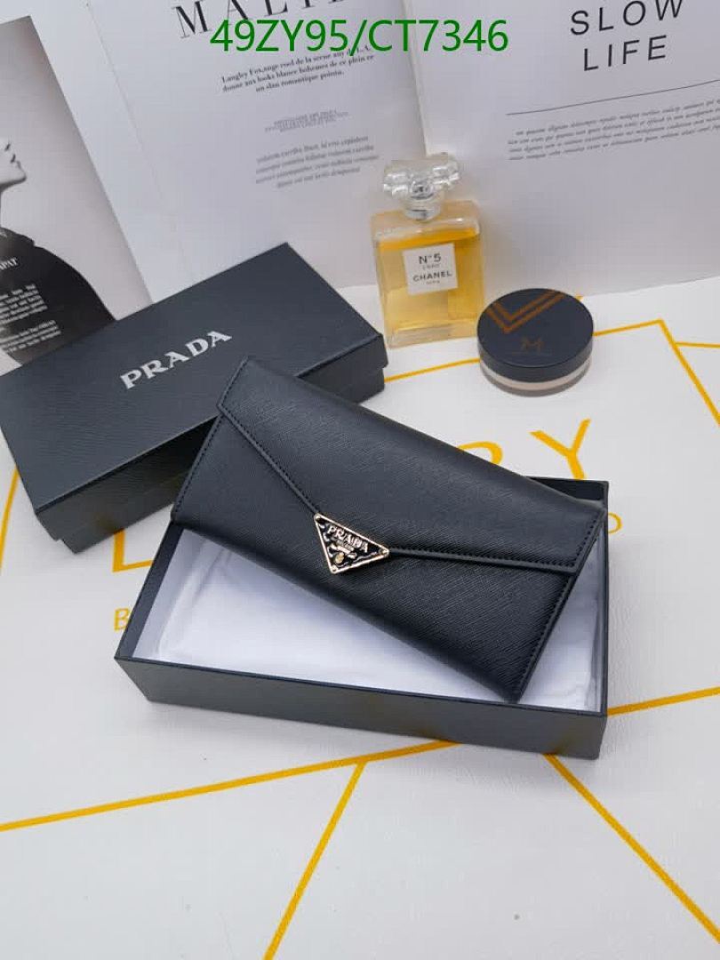 Prada-Wallet-4A Quality Code: CT7346 $: 49USD