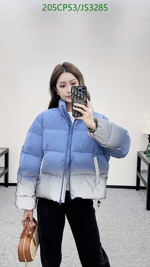 Alexander Wang-Down jacket Women Code: JS3285 $: 205USD