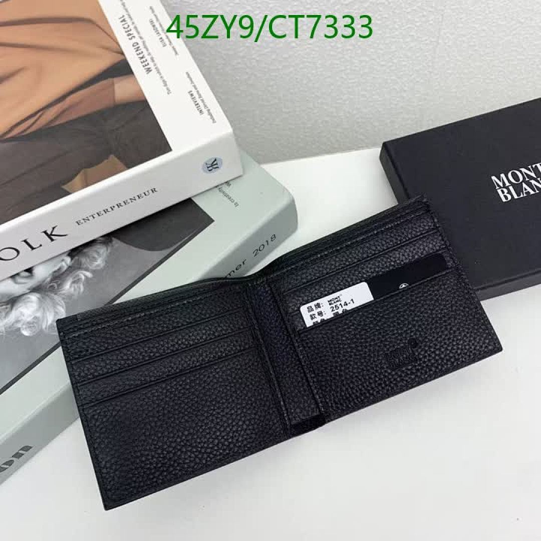 Montblanc-Wallet-4A Quality Code: CT7333 $: 45USD