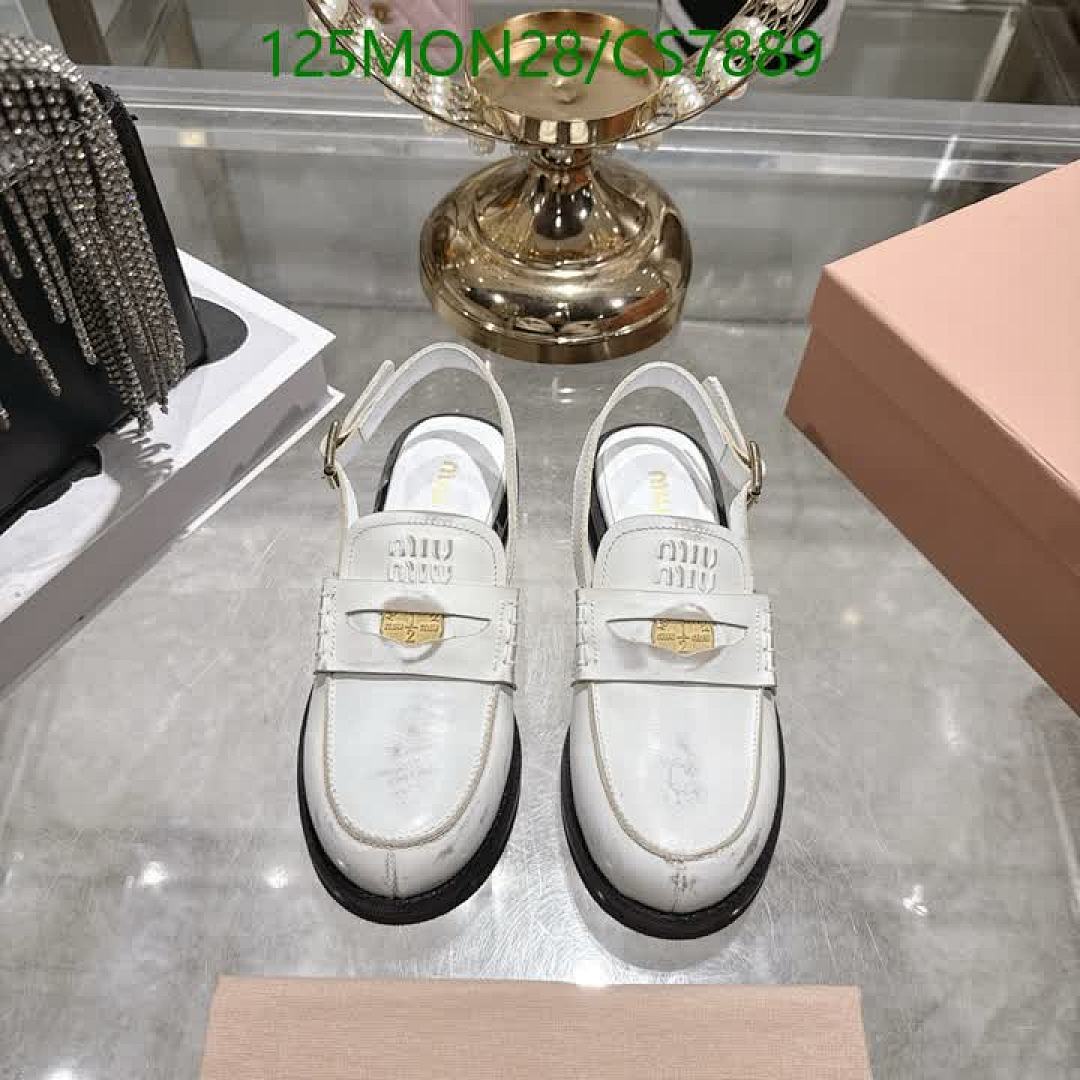 Miu Miu-Women Shoes Code: CS7889 $: 125USD