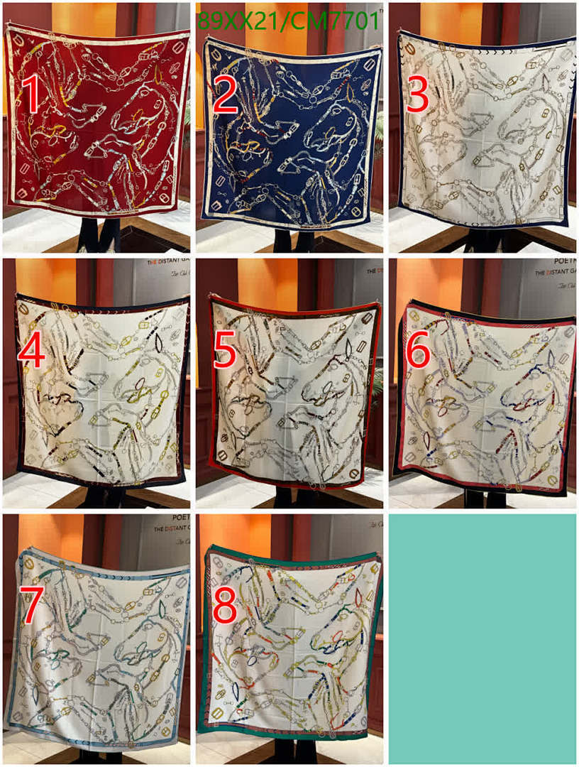 Hermes-Scarf Code: CM7701 $: 89USD