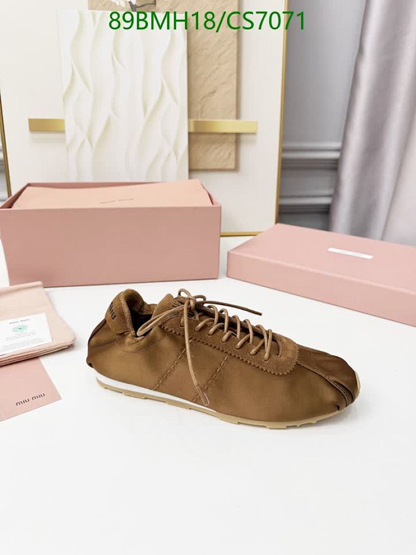 Miu Miu-Women Shoes Code: CS7071 $: 89USD