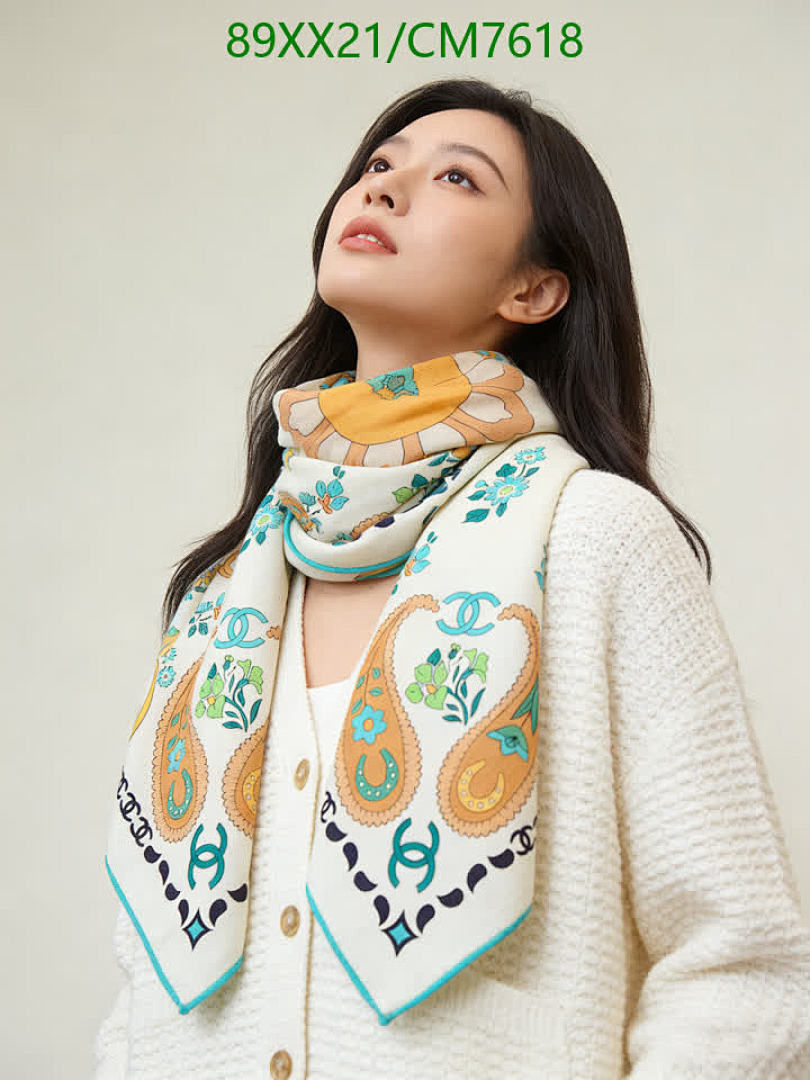 Chanel-Scarf Code: CM7618 $: 89USD