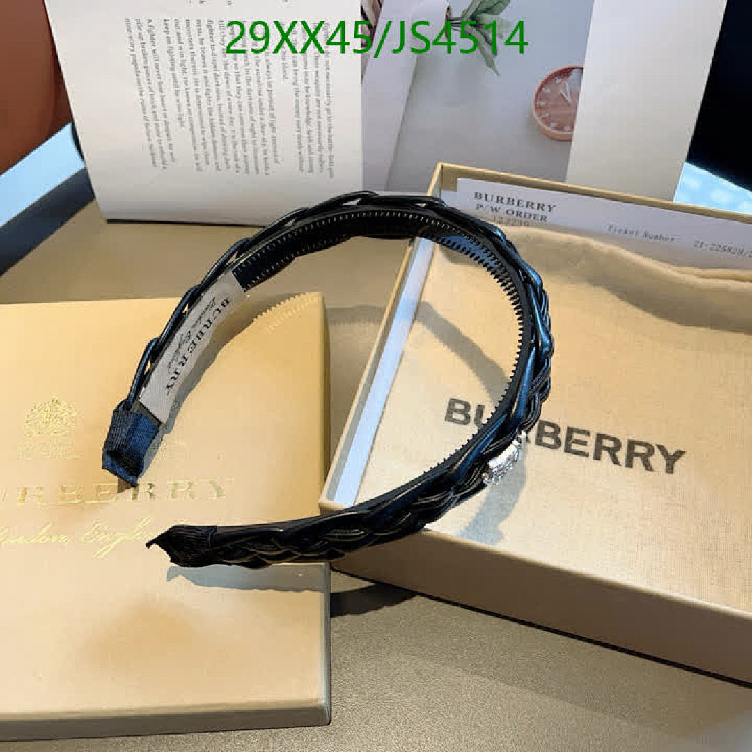 Burberry-Headband Code: JS4514 $: 29USD