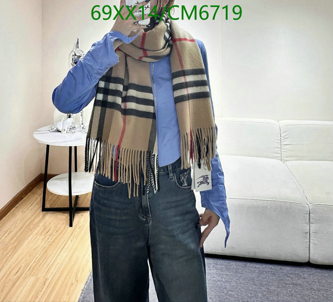 Burberry-Scarf Code: CM6719 $: 69USD