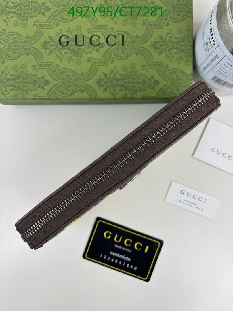 Gucci-Wallet-4A Quality Code: CT7281 $: 49USD