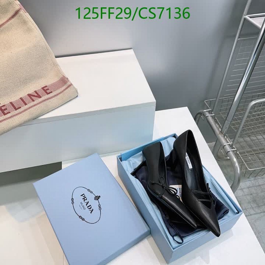 Prada-Women Shoes Code: CS7136 $: 125USD