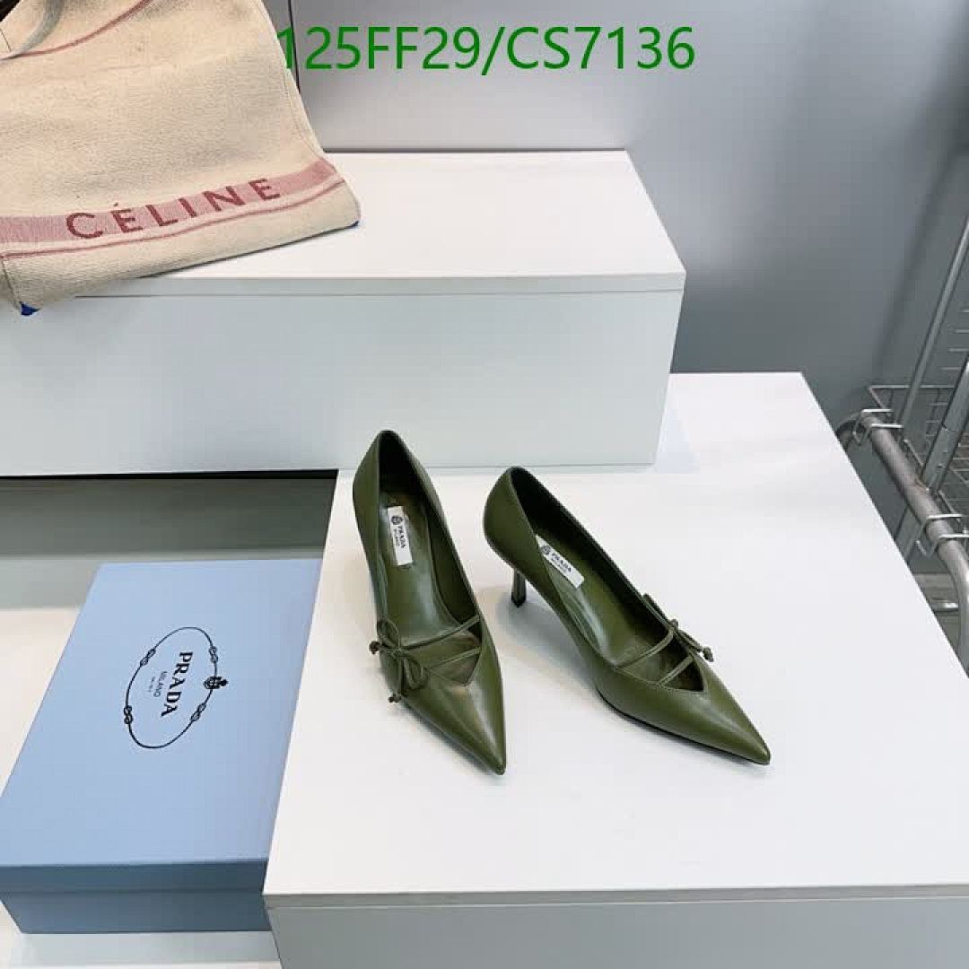 Prada-Women Shoes Code: CS7136 $: 125USD