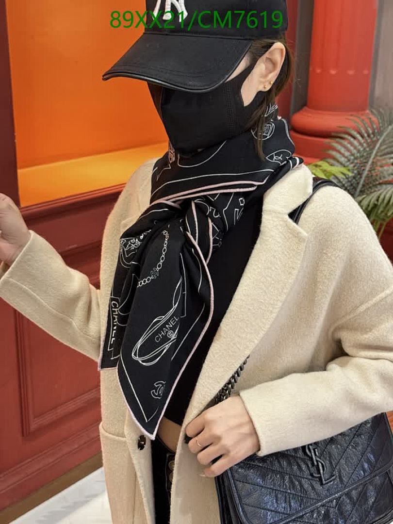 Chanel-Scarf Code: CM7619 $: 89USD