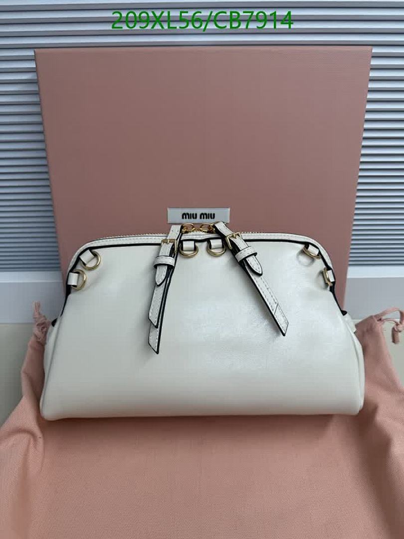 Miu Miu-Bag-Mirror Quality Code: CB7914 $: 209USD