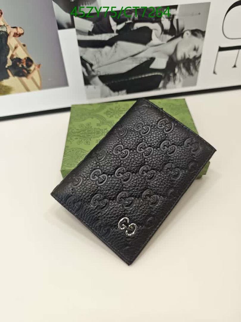 Gucci-Wallet-4A Quality Code: CT7264 $: 45USD