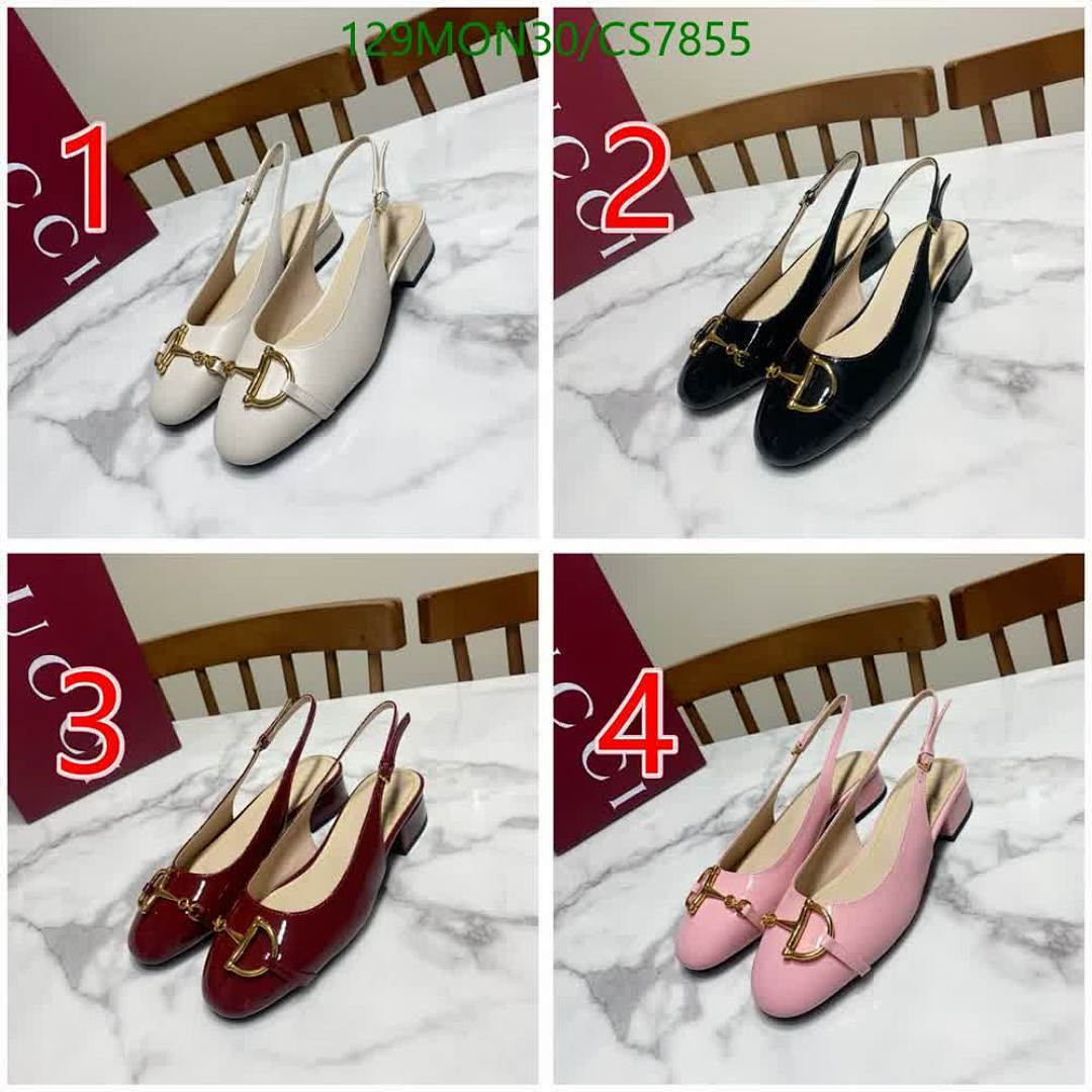Gucci-Women Shoes Code: CS7855 $: 129USD