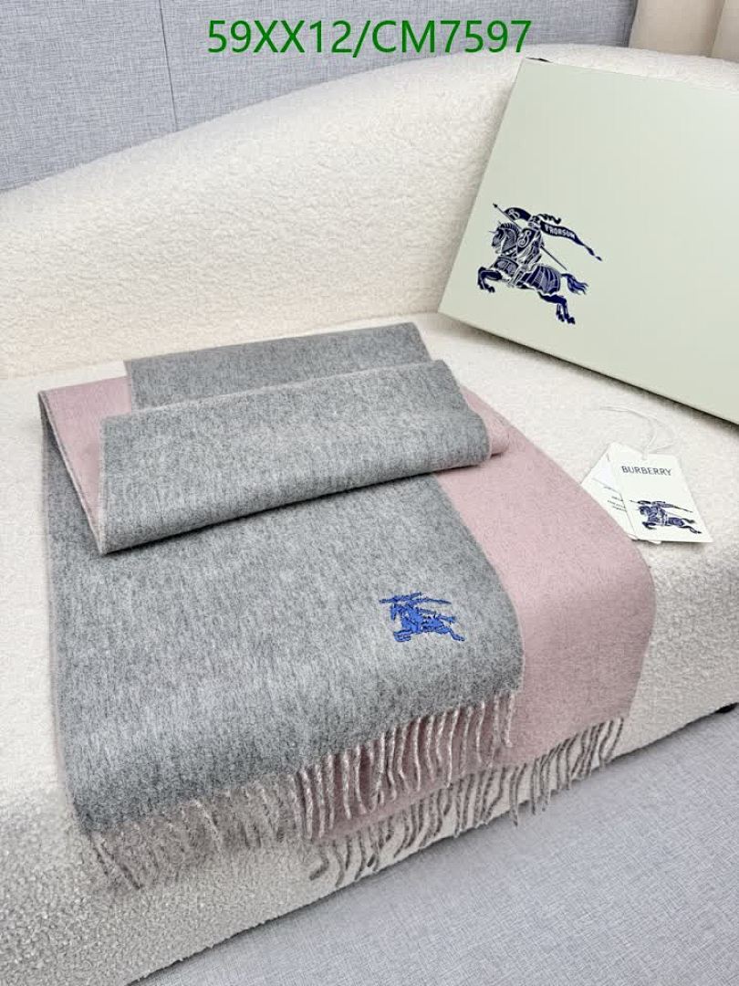 Burberry-Scarf Code: CM7597 $: 59USD
