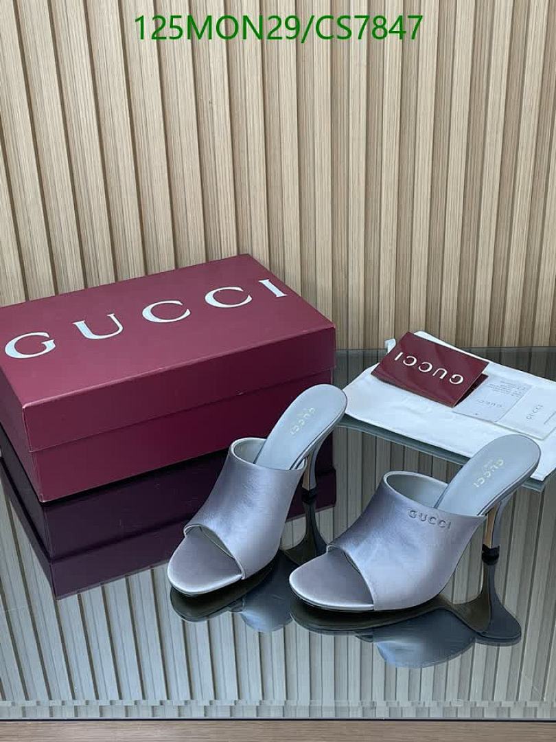Gucci-Women Shoes Code: CS7847 $: 125USD