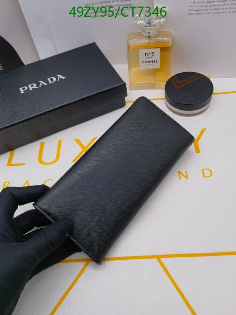 Prada-Wallet-4A Quality Code: CT7346 $: 49USD