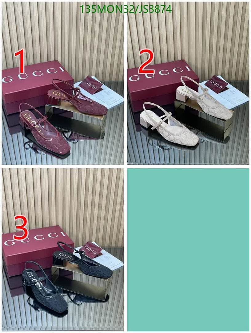 Gucci-Women Shoes Code: JS3874 $: 135USD