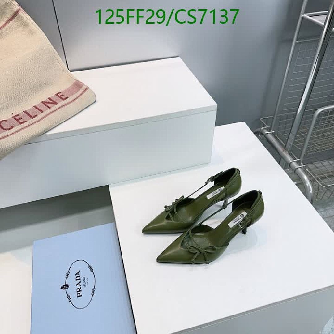 Prada-Women Shoes Code: CS7137 $: 125USD