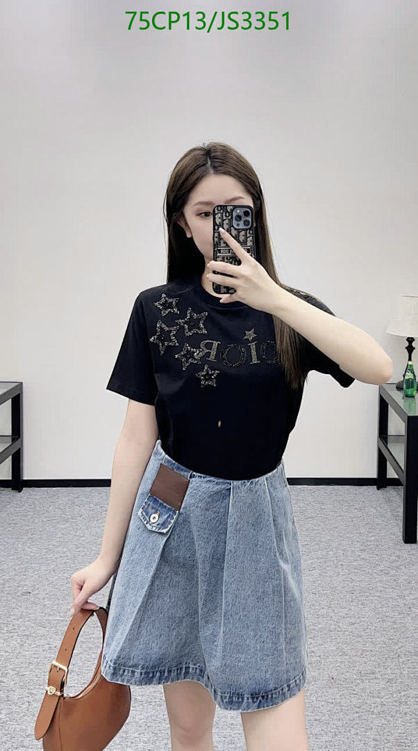 Dior-Clothing Code: JS3351 $: 75USD
