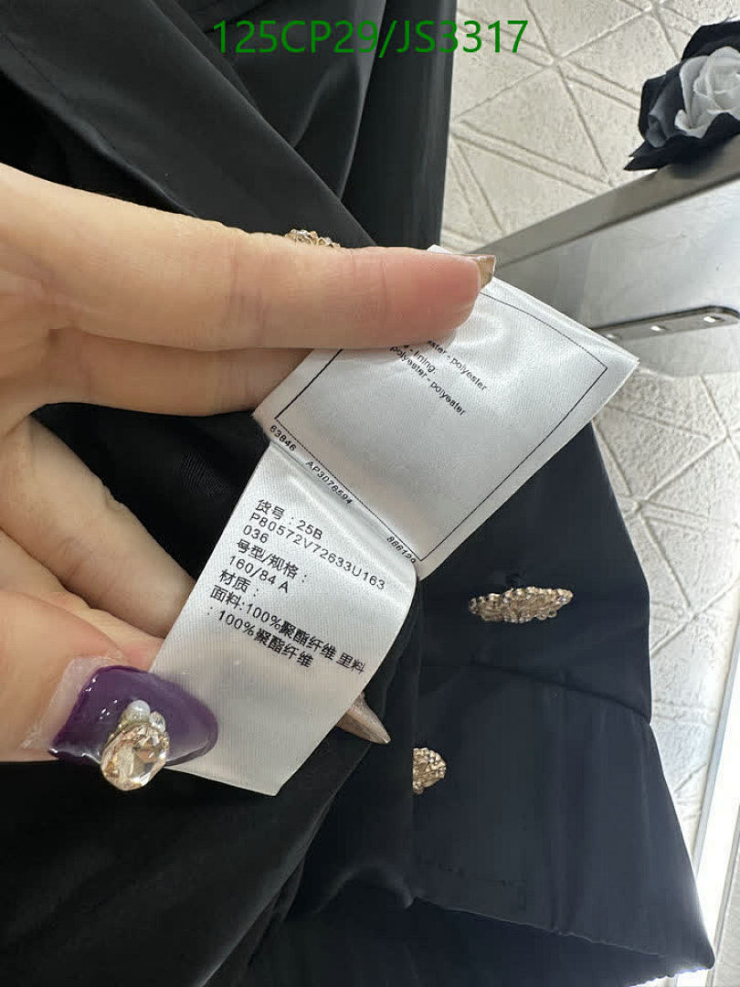 Chanel-Clothing Code: JS3317 $: 125USD