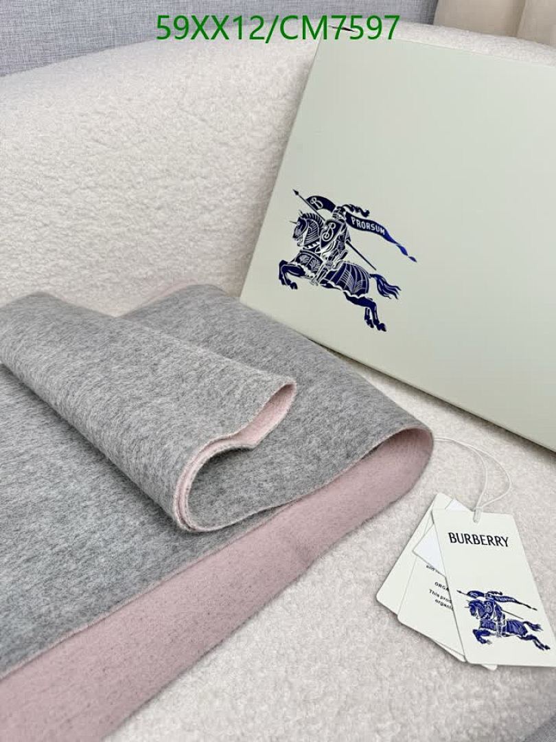 Burberry-Scarf Code: CM7597 $: 59USD