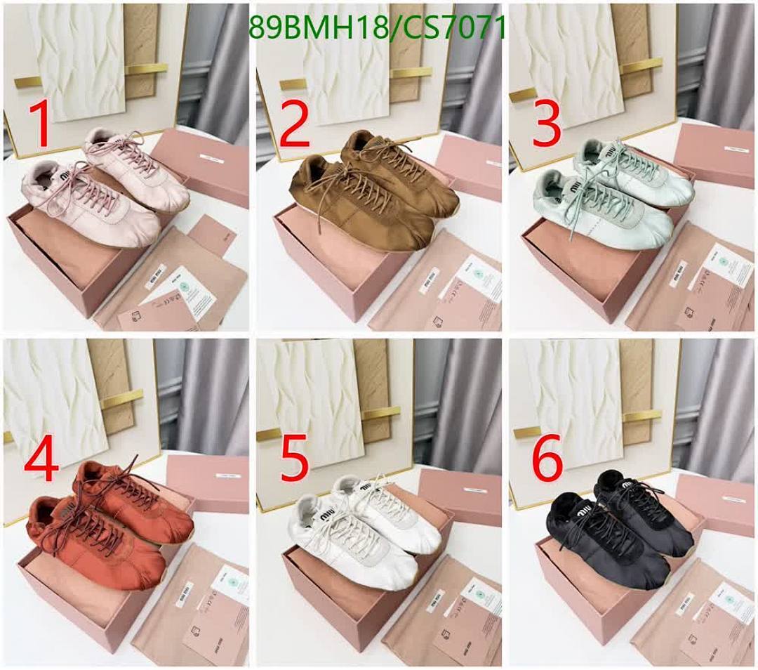 Miu Miu-Women Shoes Code: CS7071 $: 89USD