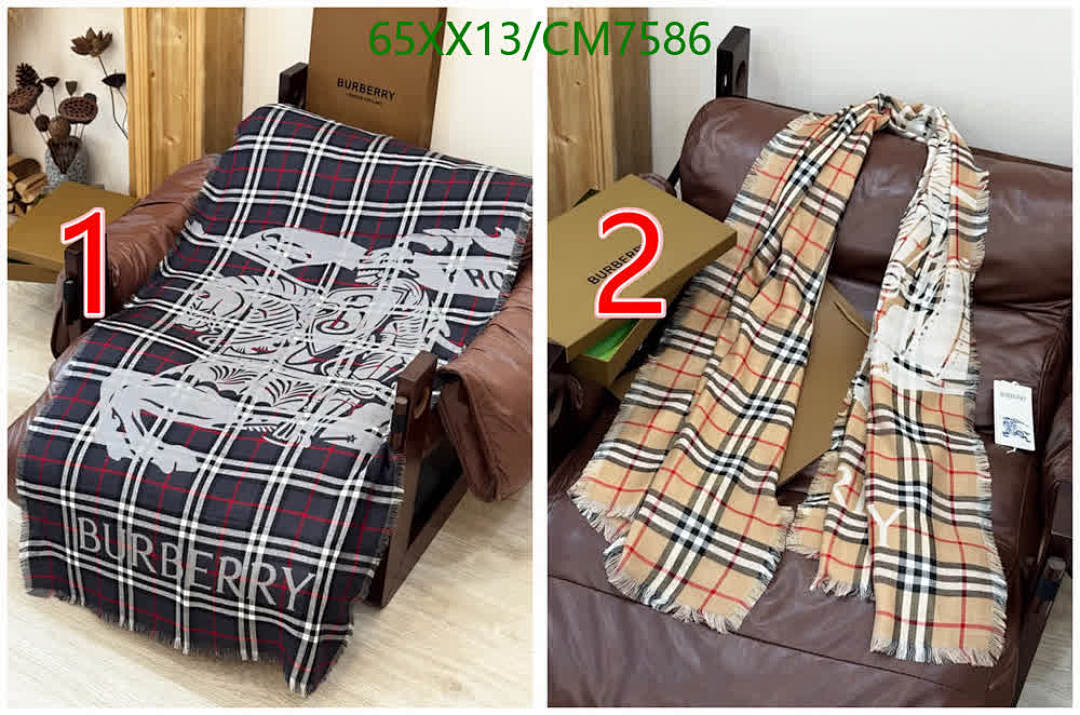 Burberry-Scarf Code: CM7586 $: 65USD