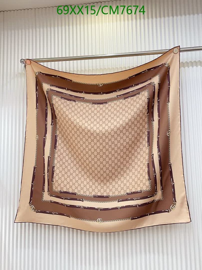 Gucci-Scarf Code: CM7674 $: 69USD