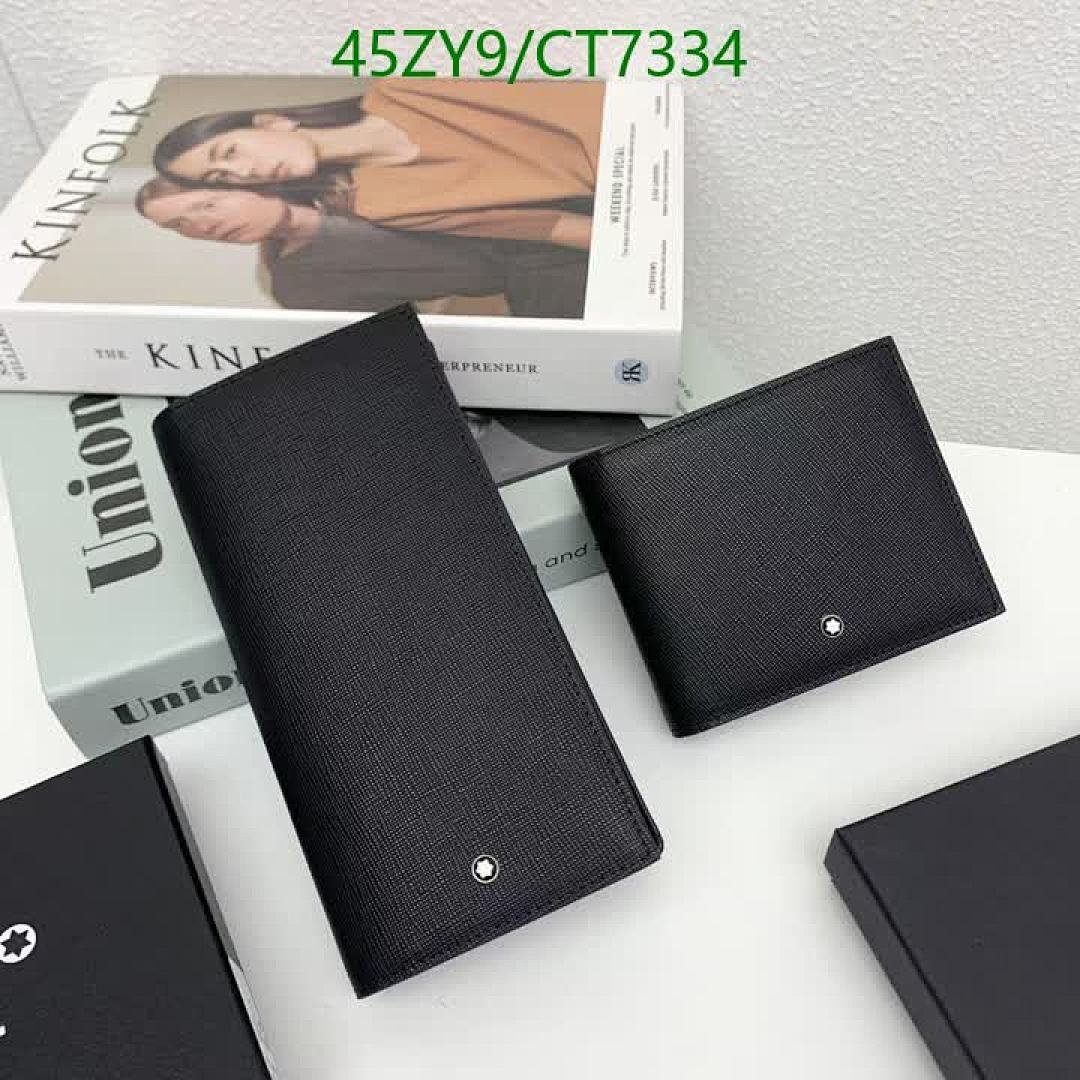 Montblanc-Wallet-4A Quality Code: CT7334 $: 45USD