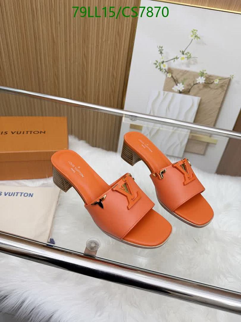 LV-Women Shoes Code: CS7870 $: 79USD