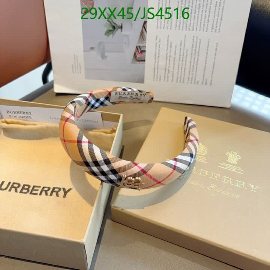 Burberry-Headband Code: JS4516 $: 29USD