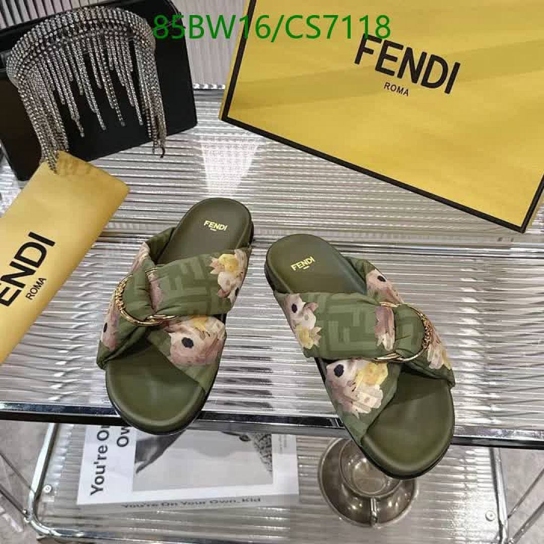 Fendi-Women Shoes Code: CS7118 $: 85USD