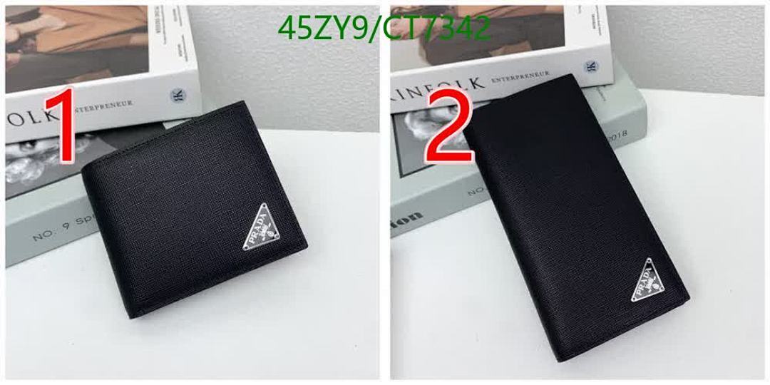 Prada-Wallet-4A Quality Code: CT7342 $: 45USD