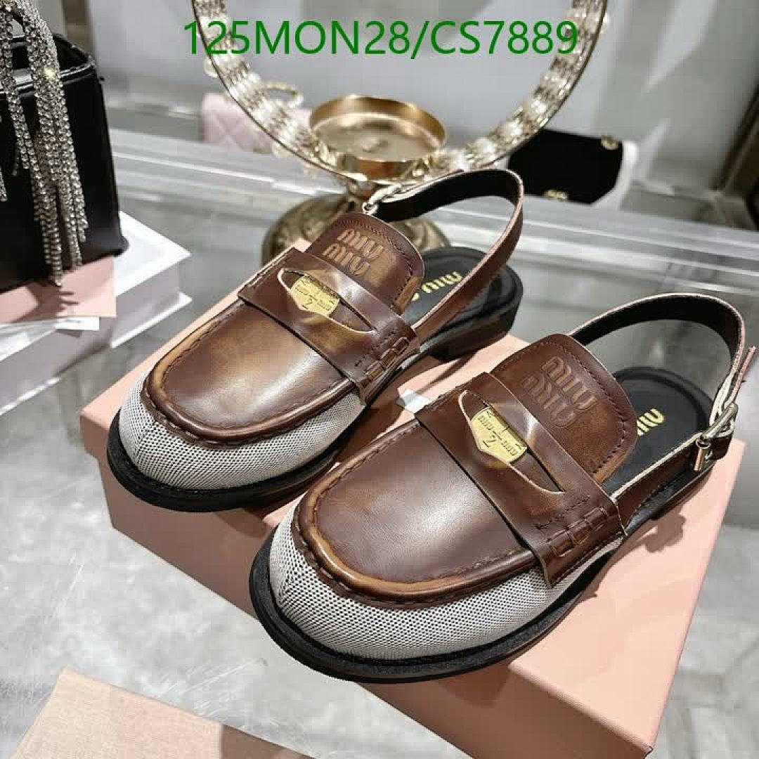 Miu Miu-Women Shoes Code: CS7889 $: 125USD