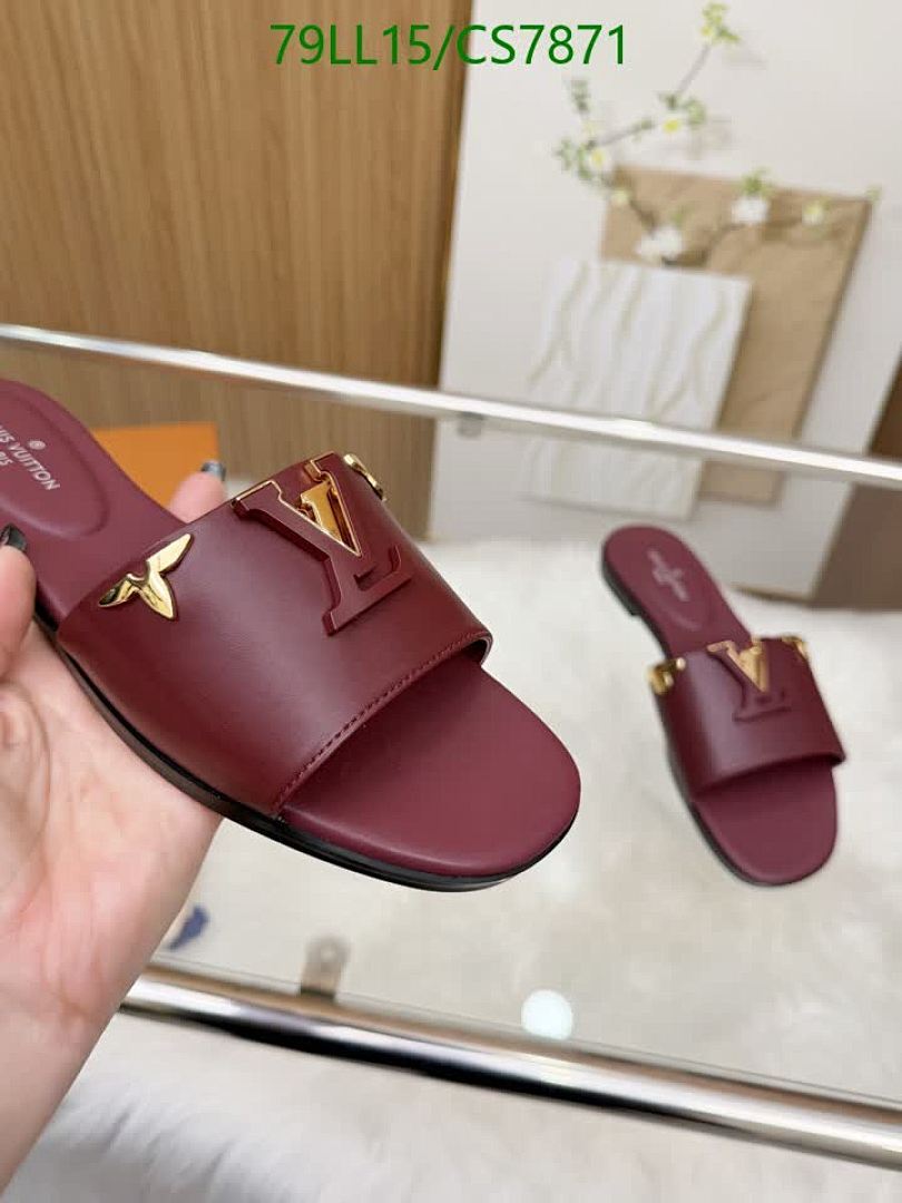 LV-Women Shoes Code: CS7871 $: 79USD