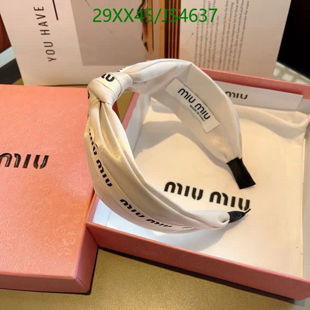 MIU MIU-Headband Code: JS4637 $: 29USD