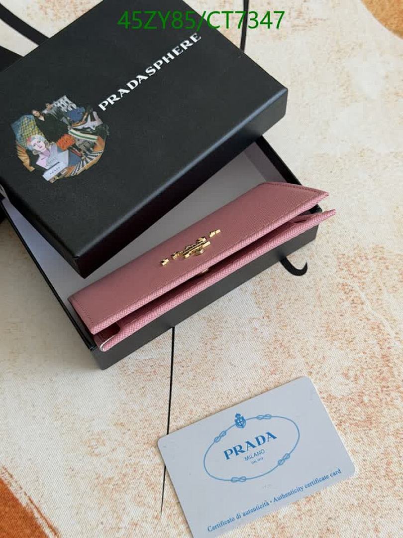 Prada-Wallet-4A Quality Code: CT7347 $: 45USD