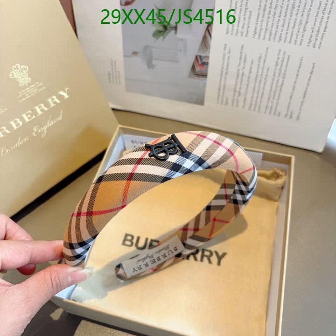 Burberry-Headband Code: JS4516 $: 29USD