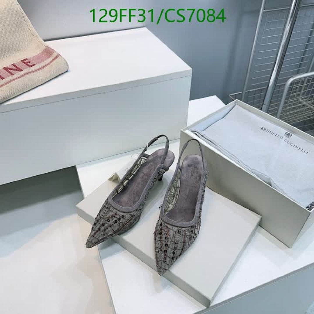 Brunello Cucinelli-Women Shoes Code: CS7084 $: 129USD