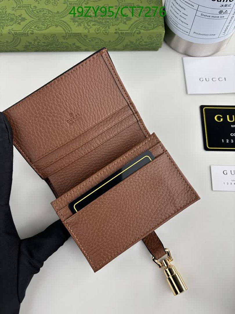 Gucci-Wallet-4A Quality Code: CT7276 $: 49USD