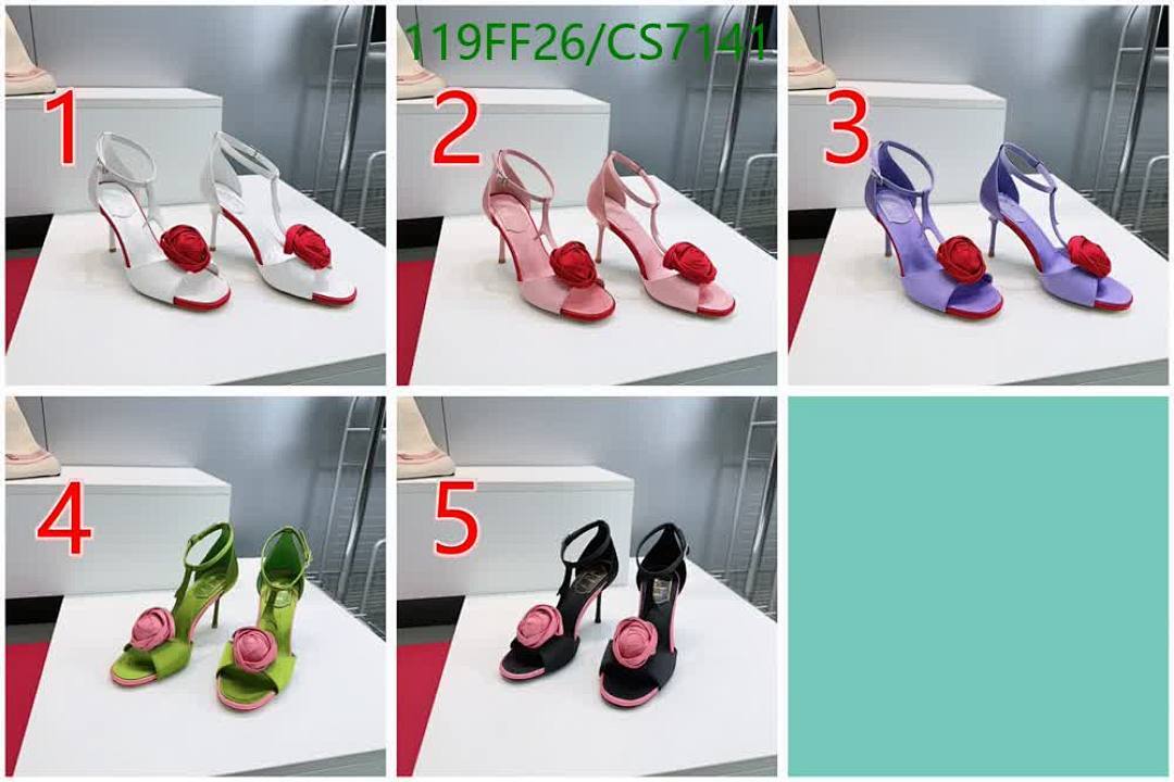 Roger Vivier-Women Shoes Code: CS7141 $: 119USD